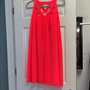 Peach Love hot pink dress size large